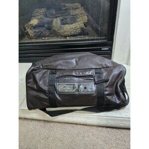 Vintage bugle boy Gym Bag Leather